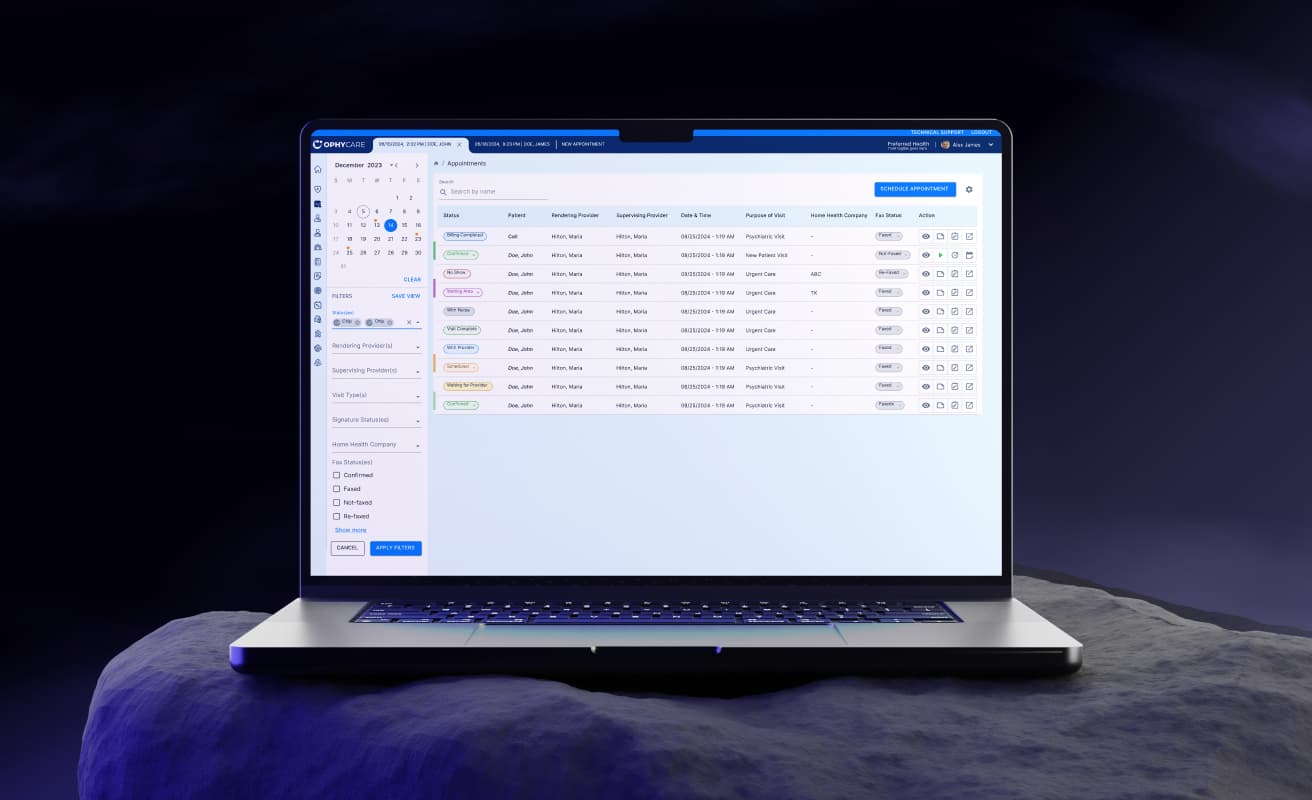 OphyCare — AI-Powered EMR Platform